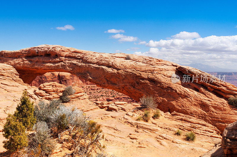 Mesa Arch，峡谷地，摩押，犹他州，美国